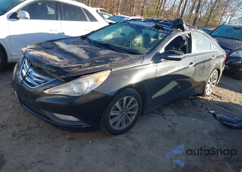 2014 Hyundai Sonata Limited z USA, uszkodzony, nr VIN 5NPEC4AC6EH813771